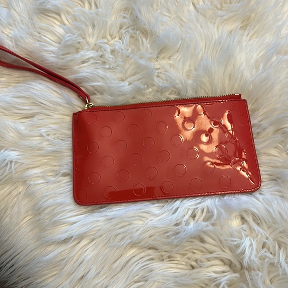 Red Kate Spade ♠️ Wristlet - Picture 3 of 5